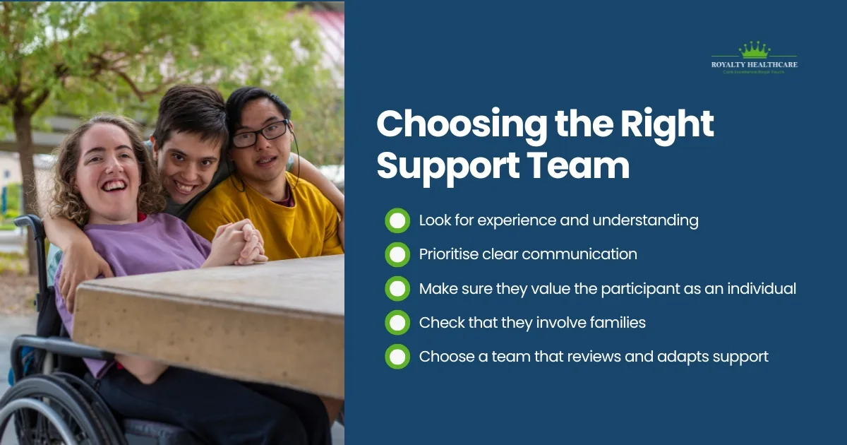 Choosing the Right Support Team