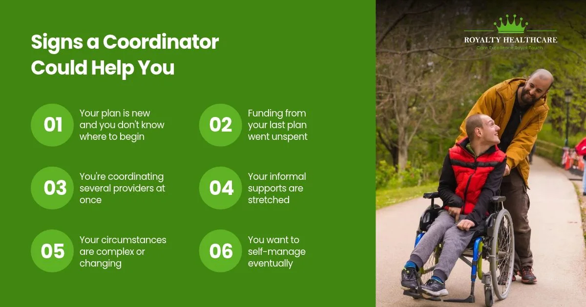 Signs a Coordinator Could Help You